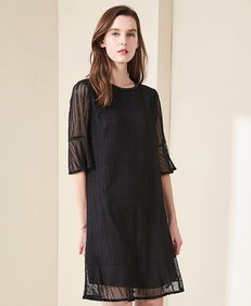 朗斯莉女裝進(jìn)貨價(jià)幾折慕希圓領(lǐng)連衣裙